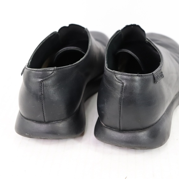 Camper Leather Slip On Loafers Shoes Black Women 8 - Picture 6 of 8